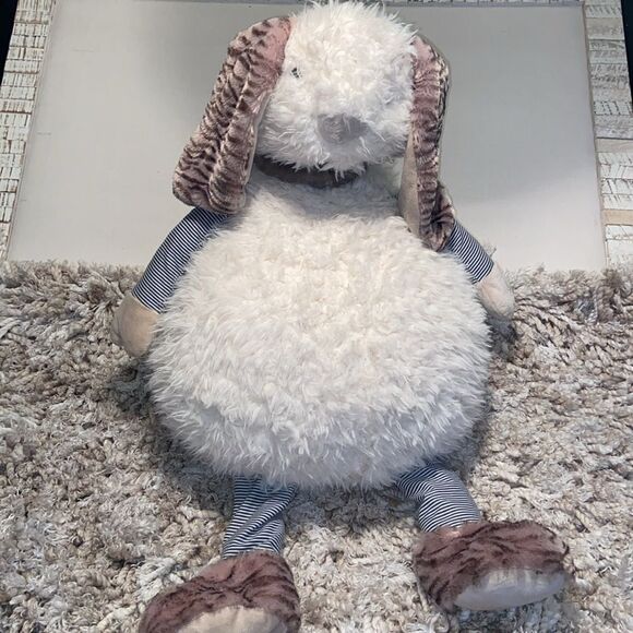 Nourison Plush Bunny Neiman Marcus Nursery Decor - Picture 2 of 7